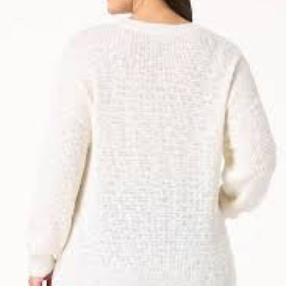 Cato Cream Egret Sweater – Size L – NWT - Picture 2 of 9
